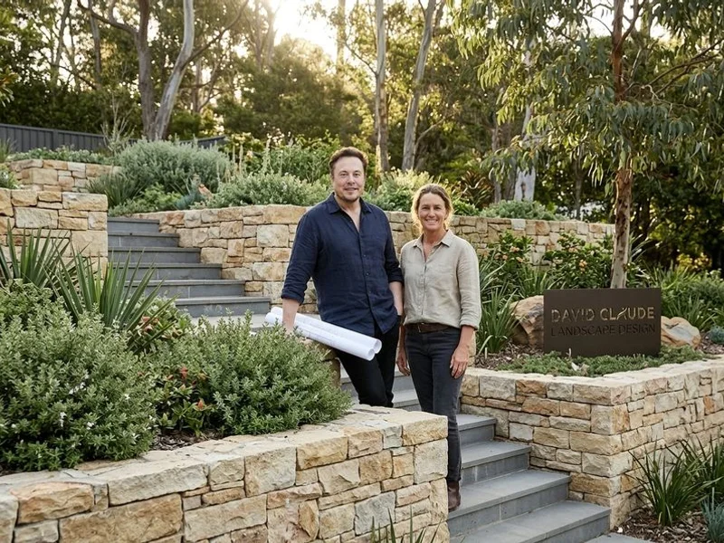 Terraced Eltham sloping block with bluestone retaining walls and native planting